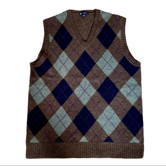 J Crew Mens Vintage Sweater Vest 